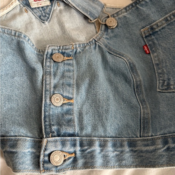 Shellsea Levi's Classic Blue Denim Overall - Picture 4 of 7
